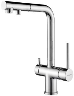 Смеситель для кухни Paulmark Serpentine Se213222-CR хром